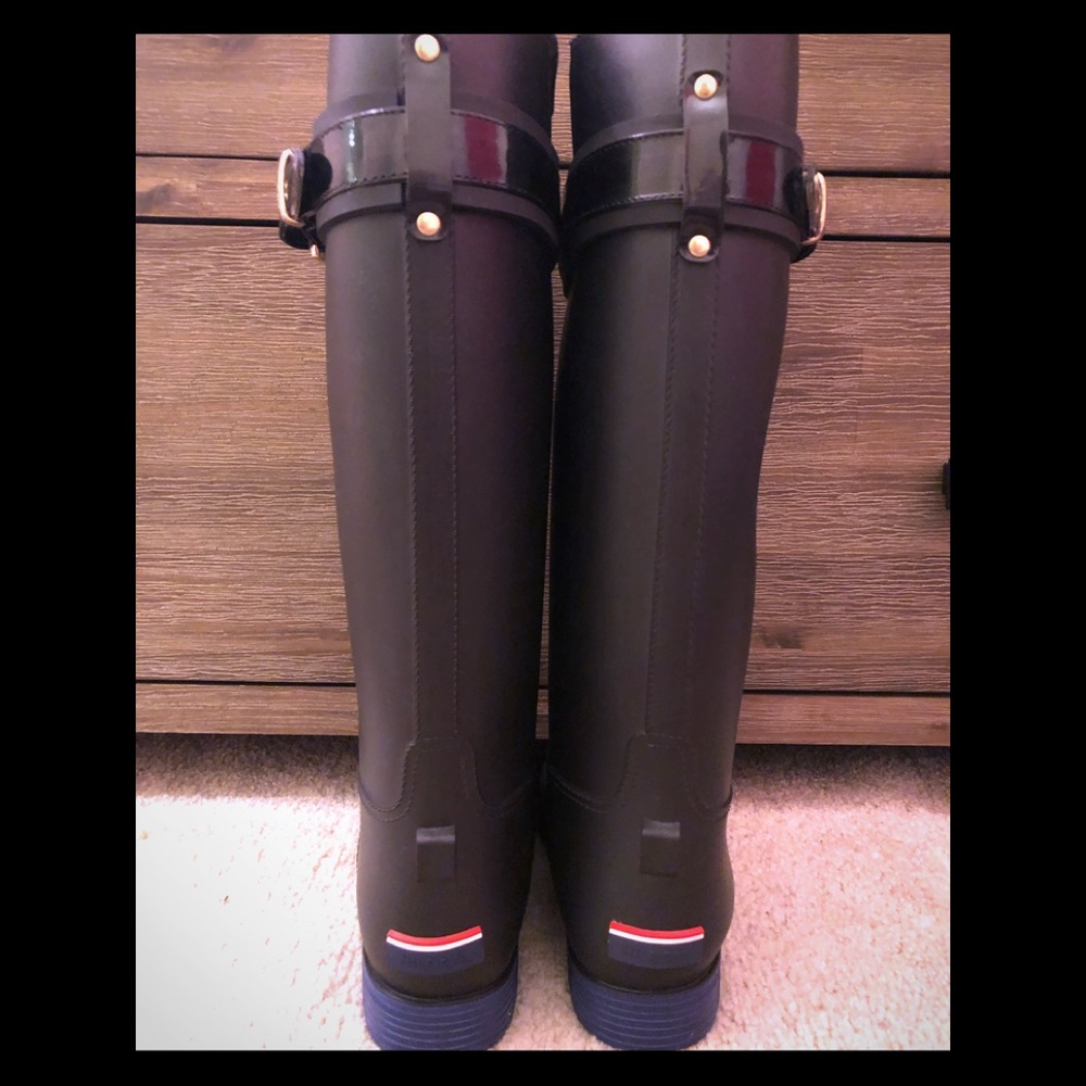 🎉HP🎉Tommy H. Equestrian Style Rain Boots - Picture 6 of 8